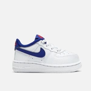 Nike Toddler Air Force 1- Royal blue and red